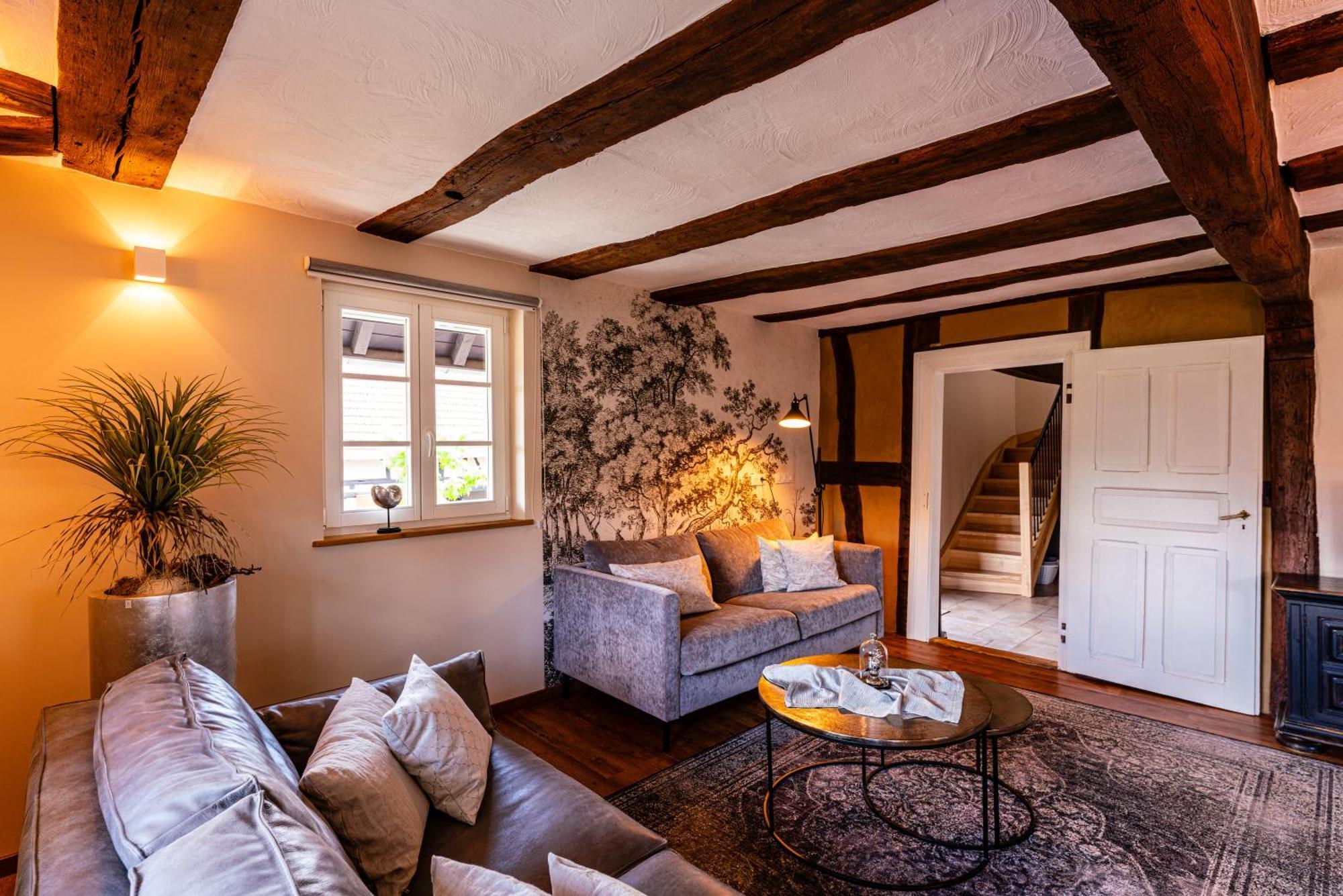 Maison 1775 Ferien Im Historischen Bauernhaus Mit Sauna, Wissembourg, Elsass Ingolsheim Exteriör bild